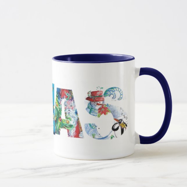 Taza Fiesta DE SANTA XMAS MUSICAL / SERENADE DE PENGUIN (Derecha)