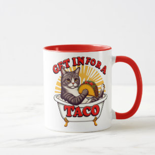 Taza Fiesta Felina en una Tuba