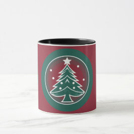 Taza Fiesta festiva: Un destello de Navidades