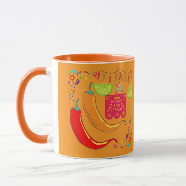 Taza Fiesta Flame Spirit naranja (Izquierda)