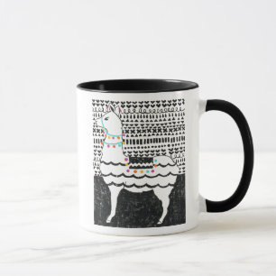 Taza Fiesta Llama