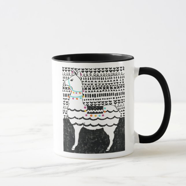Taza Fiesta Llama (Derecha)