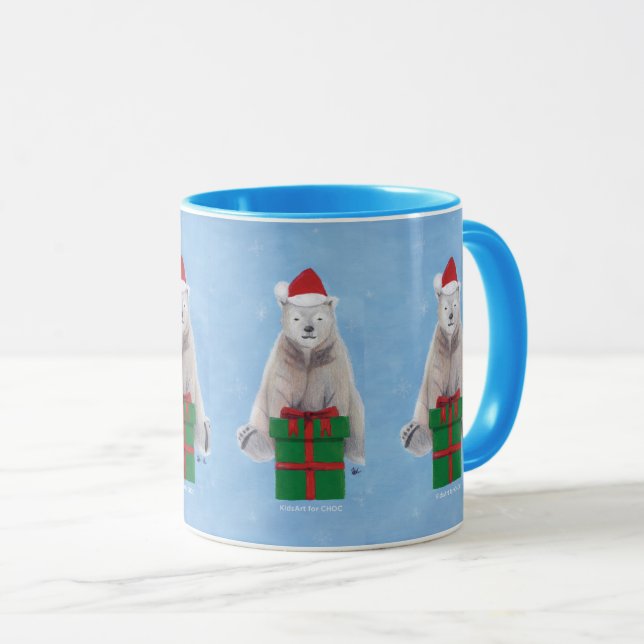 Taza Fiesta polar - Arte infantil para CHOC (Anverso derecho)
