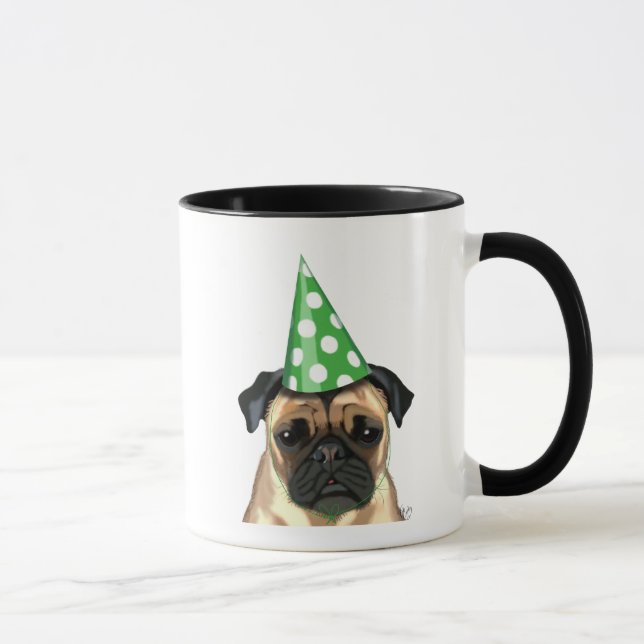 Taza Fiesta Pug 2 (Derecha)