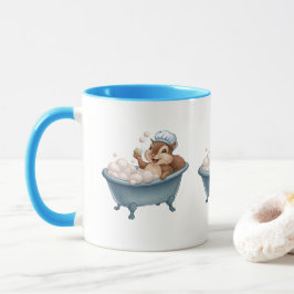 Taza Fiesta Retro de Bebé con Ardilla