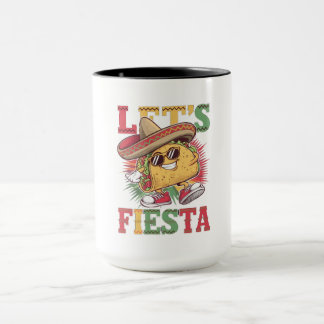 Taza Fiesta Taco y el Cinco de Mayo Mexicano