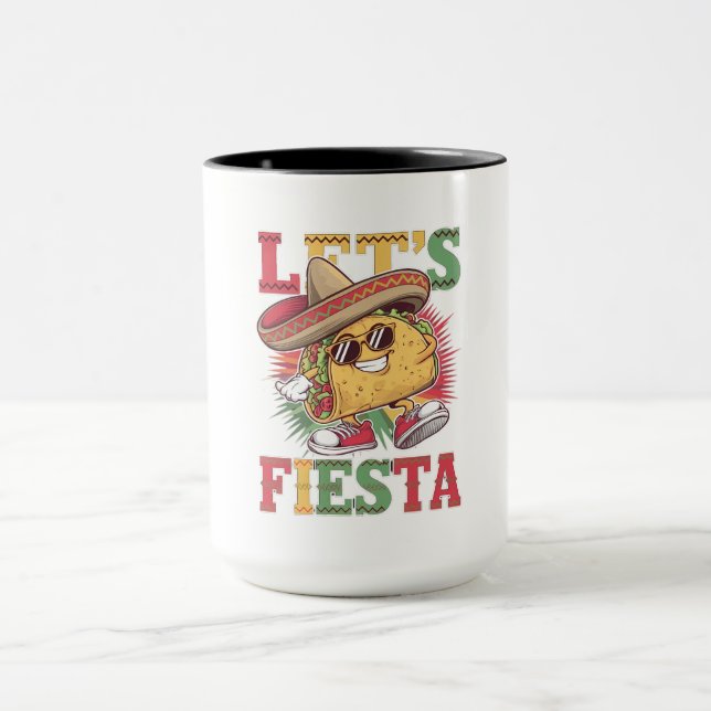 Taza Fiesta Taco y el Cinco de Mayo Mexicano (Centro)