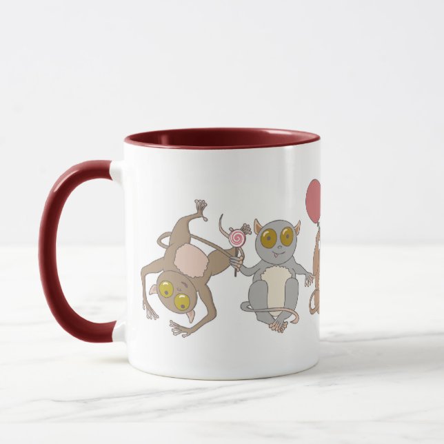 Taza Fiesta Tarsiers, (Izquierda)