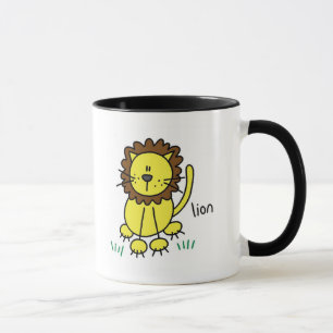 Taza Figura camisetas y regalos del palillo del león