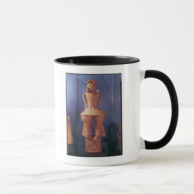 Taza Figura de Haniwa, 250-550 (Derecha)