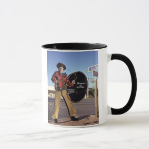 Taza Figura muestra del vaquero que acoge con