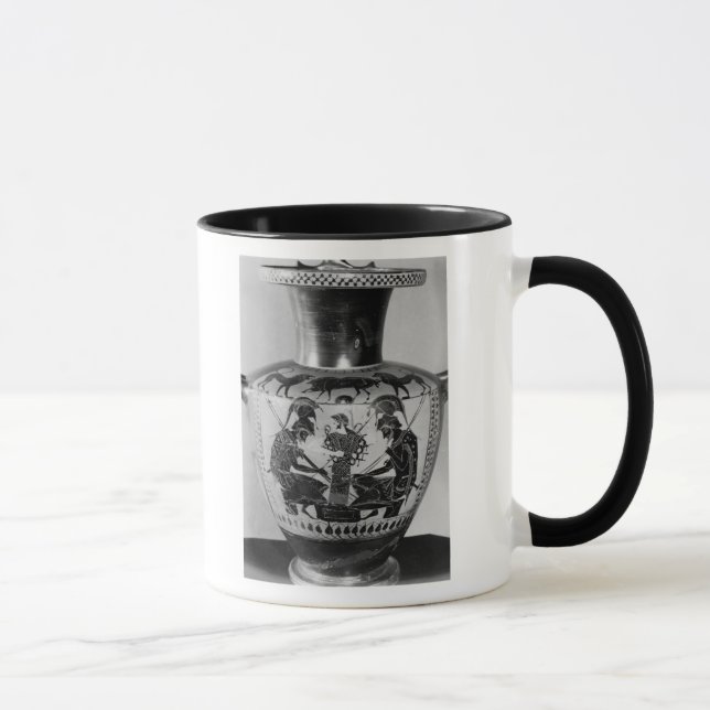 Taza Figura negra hydra del ático (Derecha)