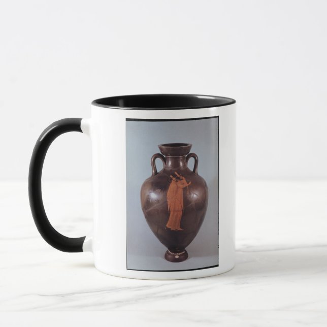 Taza Figura roja amphora del ático (Izquierda)