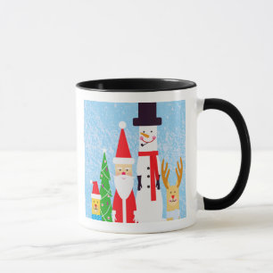 Taza Figuras del navidad