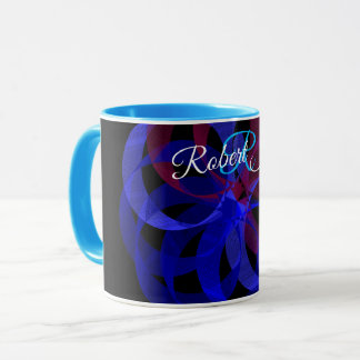 Taza Figure 8 Geometric Coffee Mug