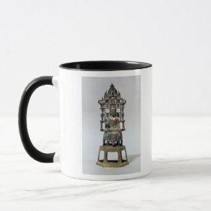 Taza Figurilla de Buda en la meditación, Tang