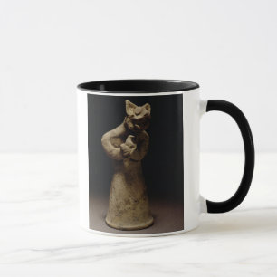 Taza Figurilla de un demonio León-Dirigido,