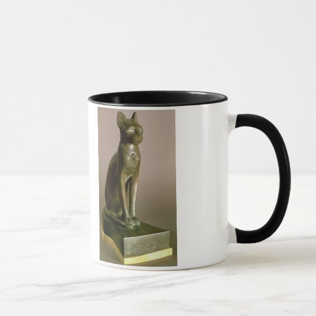 Taza Figurilla de un gato que representa a la diosa (Derecha)