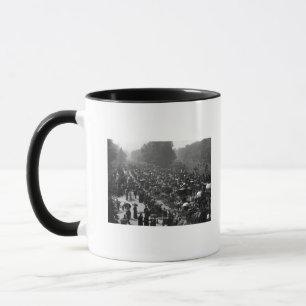 Taza Fila putrefacta en Hyde Park, Londres, c.1890