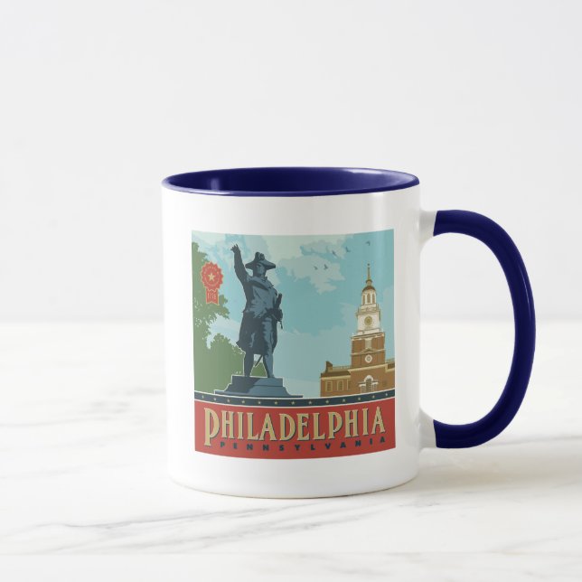 Taza Filadelfia, PA | Salón de la Independencia (Derecha)