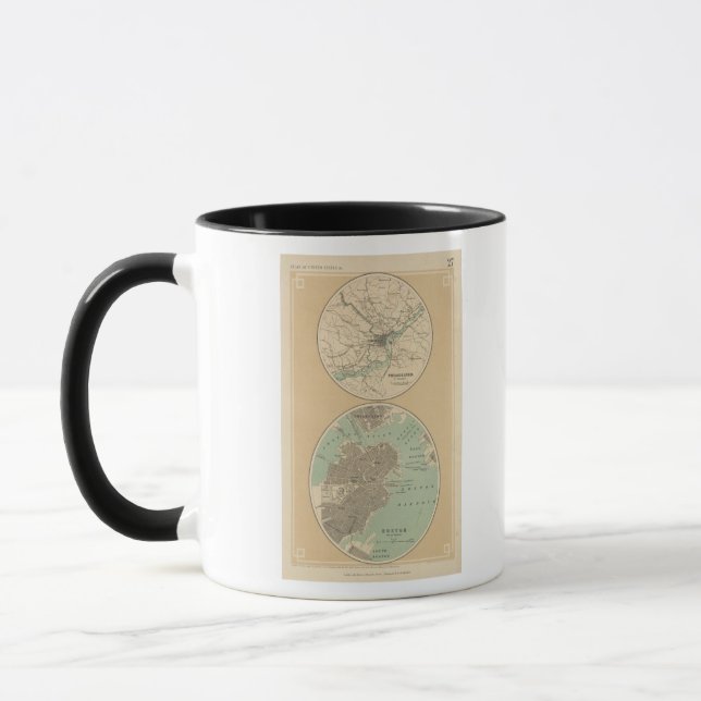 Taza Filadelfia y Boston (Izquierda)