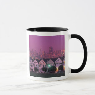 Taza Filas al atardecer en San Francisco,