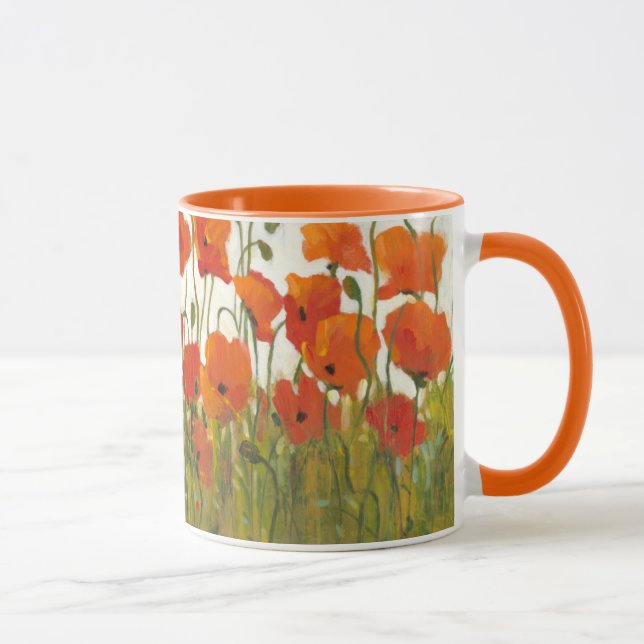 Taza Filas de Poppies I (Derecha)