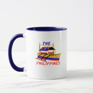 Taza Filipinas: Café en bote