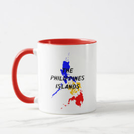 Taza Filipinas Mapa de café Mug