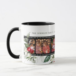 Taza Film Negative Christmas Photo Card