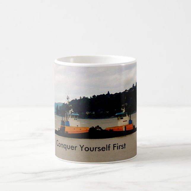 Taza filosófica del tirón (Centro)