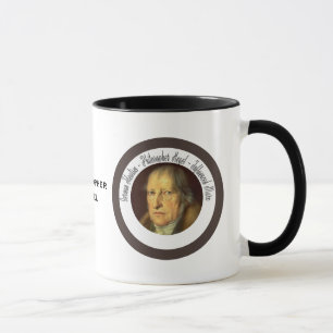 Taza Filósofo idealista alemán Jorge Hegel
