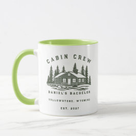 Taza Fin de semana de camping personalizado para desped