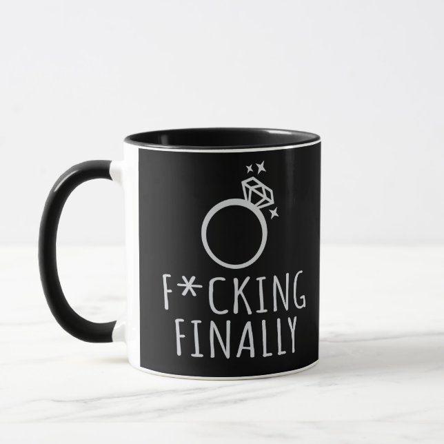 Taza Finally Engaged (Izquierda)