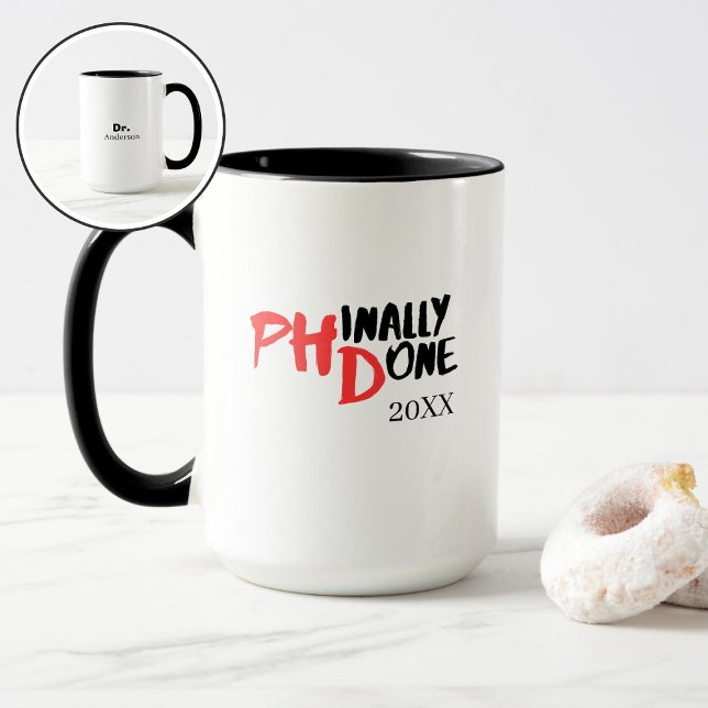 Taza Finalmente hecho - Diseño de cita divertida de gra (Subido por el creador)