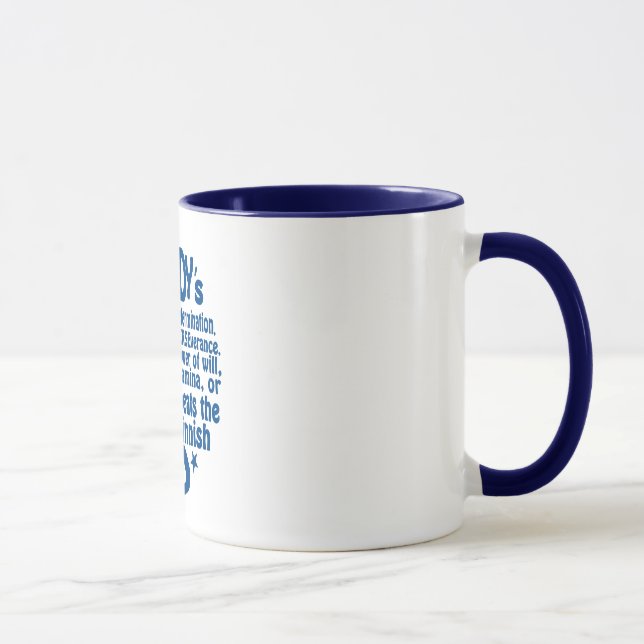 Taza finlandesa de SISU - elija el estilo y el (Derecha)
