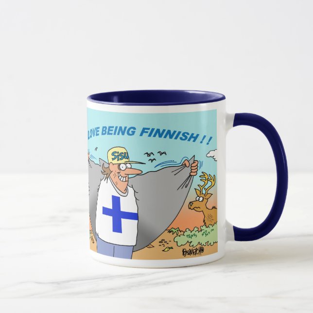TAZA FINLANDESA DE SUOMI EL %PIPE% SUOMALAINEN EL (Derecha)
