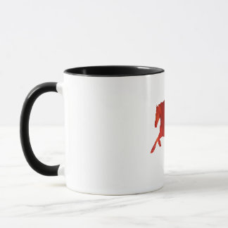 Taza Fire horse Sticker