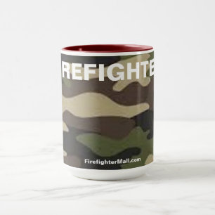 TAZA FIREFIGHTER CAMO MUG