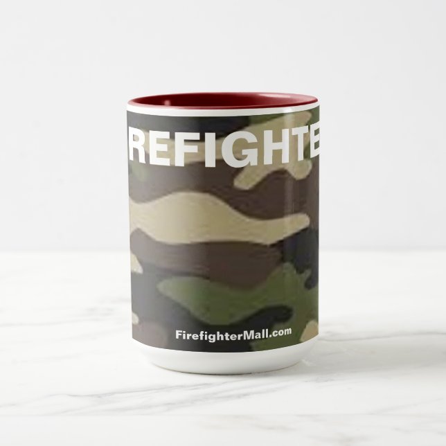 TAZA FIREFIGHTER CAMO MUG (Centro)