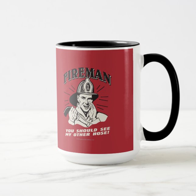 Taza Fireman: Deberías Ver Mi Otra Mano (Derecha)
