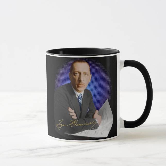 Taza Firma de Stravinsky (Derecha)