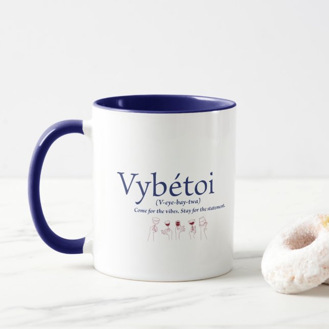 Taza Firma Vybétoi 1— (Con donut)