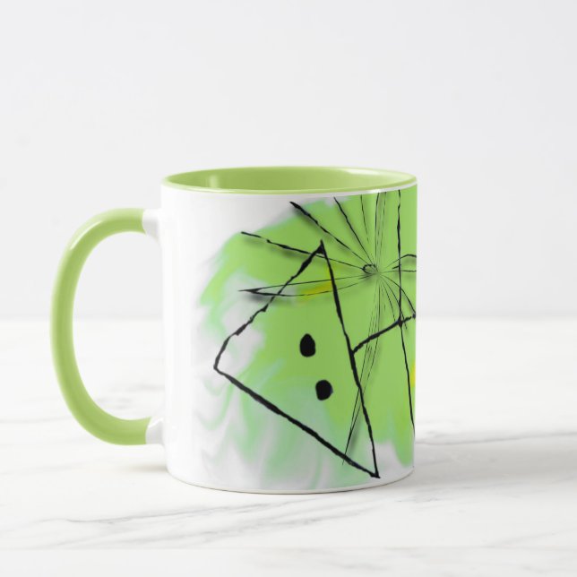 Taza Fish Art Ceramic Mug (Izquierda)