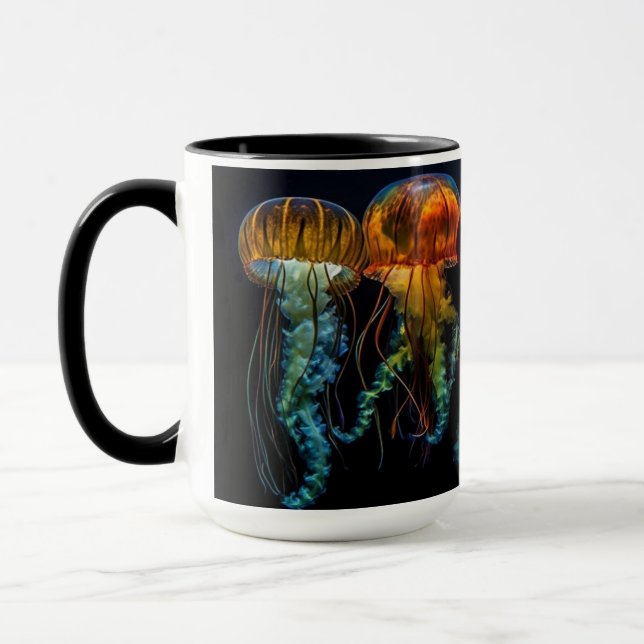 Taza Fish futurista (Izquierda)