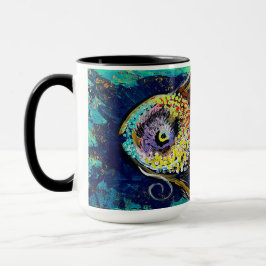 Taza Fish Mug Colorful
