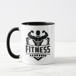 Taza Fitness Motivation Graphic | Strong & Active Life