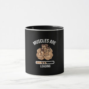 Taza Fitness Muscle Carga Bullock Ox Sport Gym