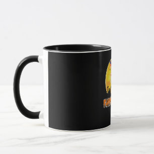 Taza Flamencos   Flamingoween Funny Witch Halloween