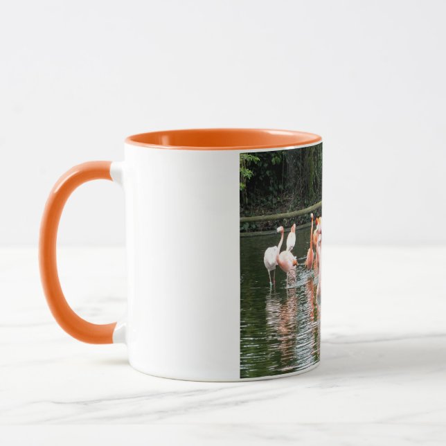 Taza Flamencos y reflexiones (Izquierda)